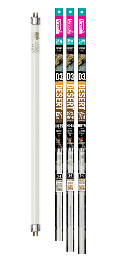 Arcadia T5 Tube 1170mm D3 UVB 12% Desert 54W